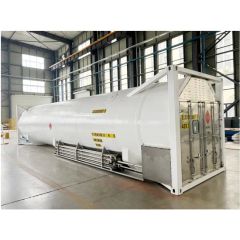 40FT Resin/Hydrogen Peroxide Storage ISO Tank Container Price - Image 5