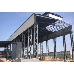 Multi-Storey Steel Structure Warehouse Metal Construction Prefabricated Plant - Image 6
