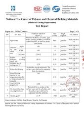 Test Report 3 certificate from Suzhou SuMei New Material Technology Co., Ltd.