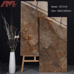 China Customized Glazed Porcelain Tile Marble Large Format Slab - Image 1