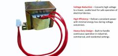 5 kVA Step Down Transformer Power 5 kVA Type Push Pull Phase Single Phase Winding Material Copper Usage Used to reduce voltage levels from a higher value to a - Image 2