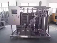 Automatic PLC Control 1000L H Milk Juice Pasteurizer Machine Dairy Processing Equipment - Image 2