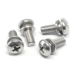 A2-70 Stainless Steel Pan Head Cross Drive Machine Screws Assemblies M3m4m5m6 - Image 1