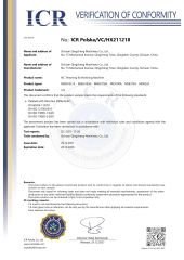 CE for Mortiser and Tenoner certificate from Hangzhou Smart Panther Tech Ltd