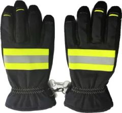 Rugged Design Professional Firefighter Work Gloves Durable a Spark Resistant a HS Code 6216000000 Trademark ankailong Origin Jiangsu, - Image 1