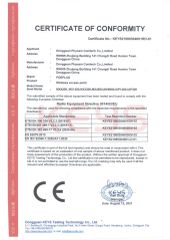 CE Certificate certificate from Shenzhen Lanwee Technology Co., LTD