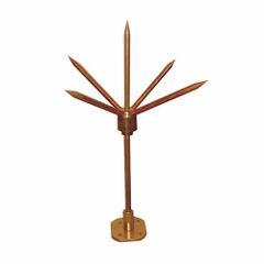 Copper Ese Lightning Arresters Material Copper Finish Polished Appearance Modern Rated Voltage 9 kV Protection Class Class - Image 3