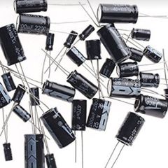 Electrolytic Capacitors Size 1-2 inch Pack Type Box Values All Values Usage Electrolytic Type Electrolytic - Image 1
