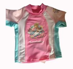 Printing Baby Lycra Rash Vest Tops - Image 1