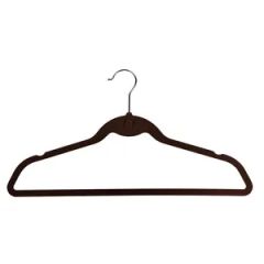 Flocked Hangers Trademark FD Model NO. VT72 Certificate SGS Application Tops HS Code 3924900000 Selling Units Piece Usage Clothes Store - Image 1