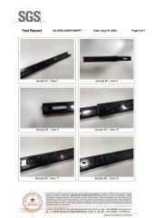 45mm Drawer Slide Quality Inspection Certificate - Inspection Product Data and Pictures Page 2 certificate from Jieyang Yaoshun Hardware Co., Ltd.