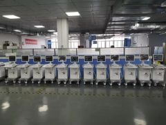 Trolley Black and White Ultrasound Machines Medical Equipments - Image 3