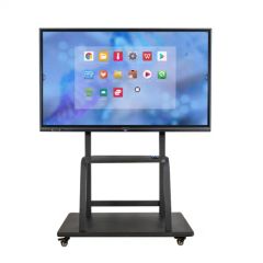 Ifp85 Inch Touch Panel Displays Interactive Whiteboard 85′ ′ Video Conference Smart Board with Movable Stand Flat Panel Monitor Mimio - Image 1