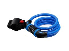 Bike Combination Lock with Bracket Bicycle Lock - Image 2