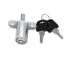 Zinc Alloy Push Button Filing Cabinet Locks with Master Key - Image 1