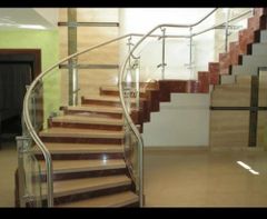 Tempered Glass Railing Material Glass Position Stairs Glass Length Upto 4 Feet Glass Thickness 40 to 60 Glass Height Upto 2 - Image 3