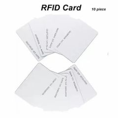Thick & Thin Rfid Cards, Size: Small Size Small Color White Brand Mantra Material Plastic Shape Rectangular Type Passive - Image 1