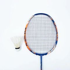 Professional Factory Customized D9 100% Carbon Fiber Badminton Rackets in High Tension - Image 1