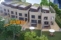 Scale Townhouse Villa Model Building with Interior Layout (JW-240) - Image 4