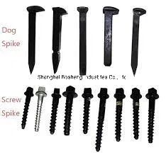 Ss8 Ss23 Ss25 Ss35 Screw Spike - Shanghai Bosheng Industries Co., Ltd.