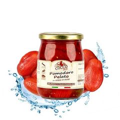 Best Products Hand Peeled Fresh Red Tomato In Sea Water Ideal For First And Second Courses And Italian Focaccia - Image 1