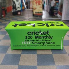 Custom Printed 6 Feet Trade Show Table Cloth Table Cover for Event - Image 6