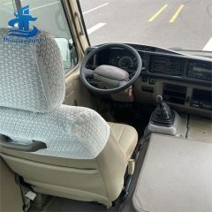 Premium 29 Seats Used Coaster Shuttle Vehicle High Roof Gasoline Mini Coach - Image 5