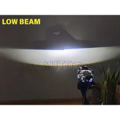 LED Triple Spot Light Bi-LED Headlight Dual Beam Auto Light Lumens 8000 Voltage 12V Power 55/65W Material LED MOQ 10 - Image 4