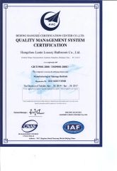 ISO Certification certificate from Hangzhou Zhouguan Import And Export Co., Ltd.