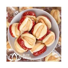 Crispy Dried Jujube Stuffed with Cashew Nut Milk / Red Date with Cashew Milk Nugget - Image 1