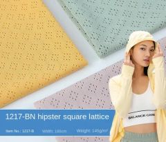 Factory Wholesale Nylon High Stretch Breathable Mesh Fabric Sunscreen Sports T-Shirt Clothing Fabric - Shantou Mjd Clothing Factory