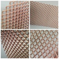 Aerospace Aircraft Composite-Based Structures Lightning Strike Protection Precision Micro Grid Hole Expanded Copper Silver Aluminum Nickel Mesh Screen Foils - Image 1