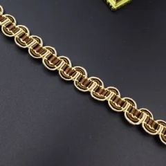 Weaving Sewing Craft Braid Trim Lace Webbing Size 10mm Style Trimming Pattern Stripes Origin Guangzhou Technics Knitted Trademark - Image 2