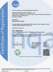 IATF 16949 certificate from Zhejiang Hengjiu Machinery Group Co., Ltd.