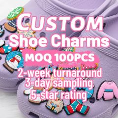 2024 Wholesale New Arrival Flag Custom PVC Shoe Decorations Thick 3mm Gender All Material PVC Origin Fujian Model NO. - Image 5