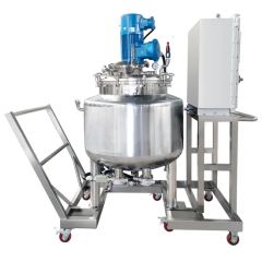 Korean Chemical Small Steam Heating Cosmetics High Speed Dispersion Mixing Tank - Image 5