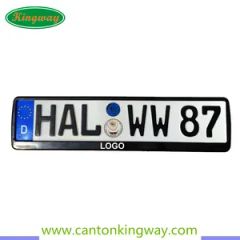 Stylish ABS PP Detachable Plastic Car License Plate Frame & Number Plate Case - Image 4