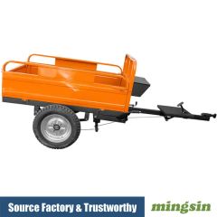 Small Farm Tiller Pulled Mini Cargo Transport Trailer for Micro Cultivators - Image 3
