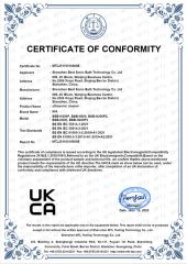 ukca certificate from Shenzhen Best Sonic Bath Technology Co., Ltd.