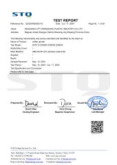 LFGB certificate of Shaoxing City Zhenxiong Plastic Industry Co., Ltd. – certificate photo, supplier certificates section