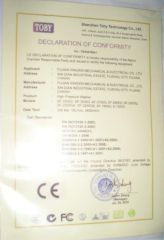 HIGH PRESSURE WASHER CE certificate from CHINA XINGXIN MECHANICAL & ELECTRICAL CO. LTD