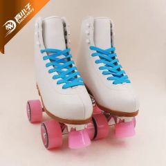 Wholesale PVC Upper True Leather Lining Quad Roller Skates - Image 2