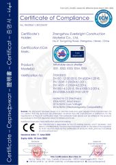 CE for INFLATABLE DOCK SHELTER certificate from Zhengzhou Everbright Construction Material Co., Ltd.