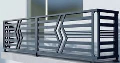 Balcony Ms Cnc Cutting Railings Thickness All Color All, Black Position Balcony Surface Finish All Usage/Application - Image 2