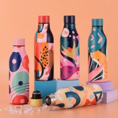 Custom Insulated Water Bottle 550ml Hot Cold Stainless Steel Double Wall Insulated Thermal Cup Vacuum Flask - Shanghai Karry Industrial Co., Ltd.