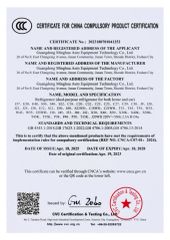 Certificates certificate of Guangdong Minghua Auto Equipment Technology Co., Ltd. – certificate photo, supplier certificates section