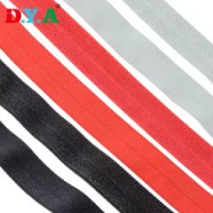Lurex Elastic Tape Shiny Foldover Elastic Soft Fold Over Elastic for Clothing Underwear - Suzhou D. Y. Apparels Accessory Co., Ltd.