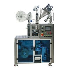 Automatic Vertical Ultrasonic Welding Drawstring PLA Tea Bag Coffee Powder Sachet Brewing Filters Drip Coffee Bag Sealing Packing Packaging Machine - Image 1