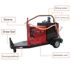 Road Crack Sealing Filling Machine for Asphalt Concrete Pavement Repair - Tongling Longshun Environmental Protection Equipment Co., Ltd.