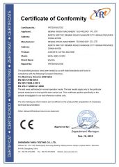 Concrete Cutter Certification certificate from HENAN XINGSHENGDA MACHINERY TECHNOLOGY CO., LTD.